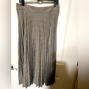 Zara pleated skirt